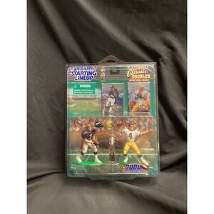Starting Lineup John Elway & Brett Favre Classic Doubles 2000 Action Figure